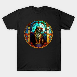 Tiger in stained glass T-Shirt